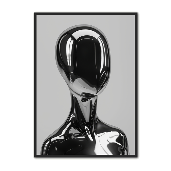 Portrætplakat 61 – Chrome 2