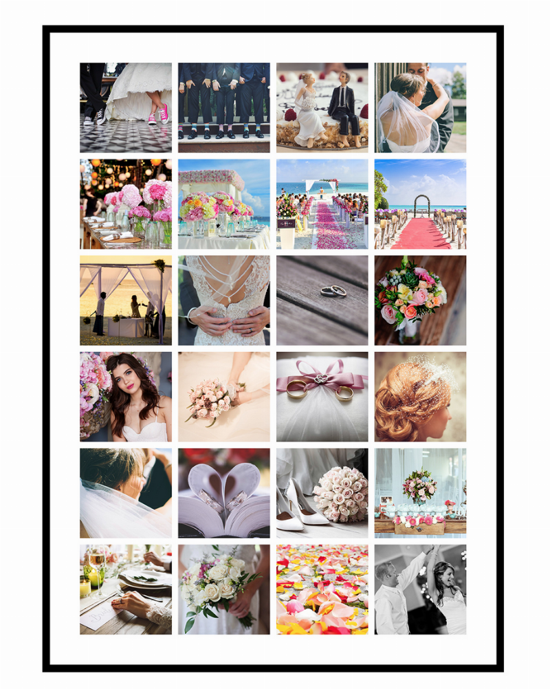 24-billeders fotocollage – design din egen