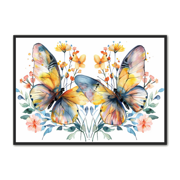 Sommerfugl Plakat 15x20 cm