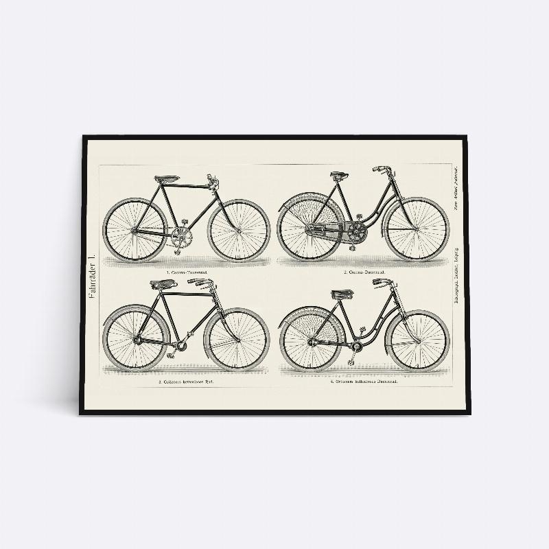 Cykler - 21x30 cm