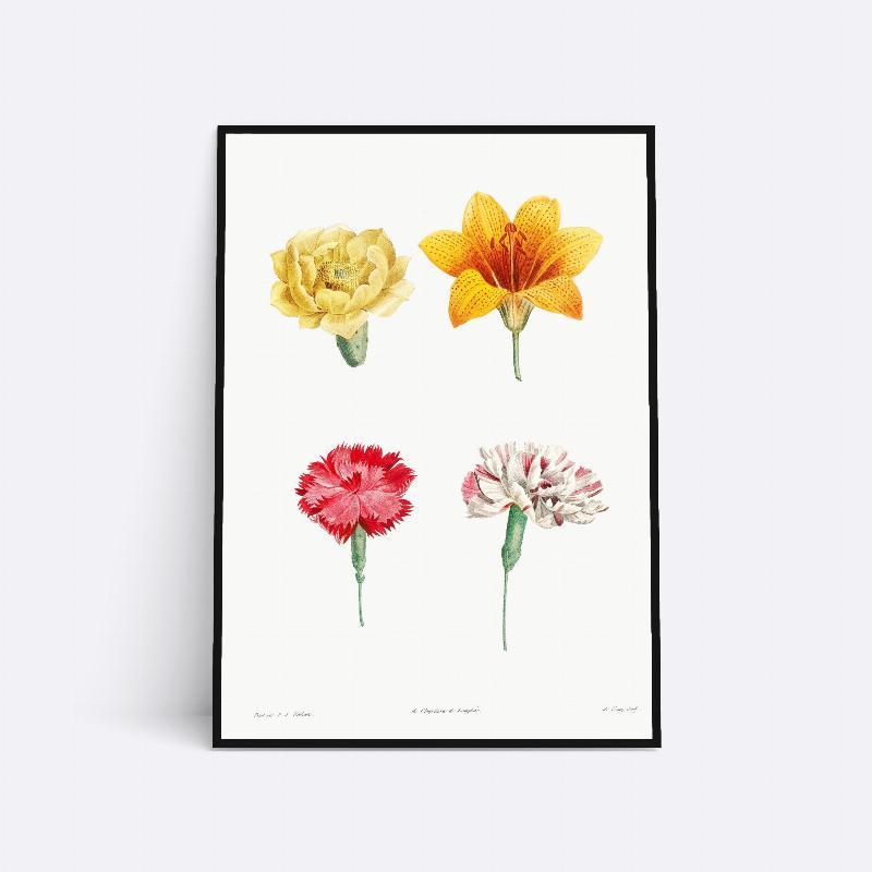 Blomster - 21x30 cm