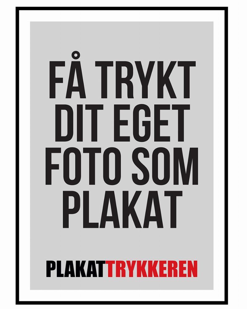 Dit foto som plakat med kant – vi designer