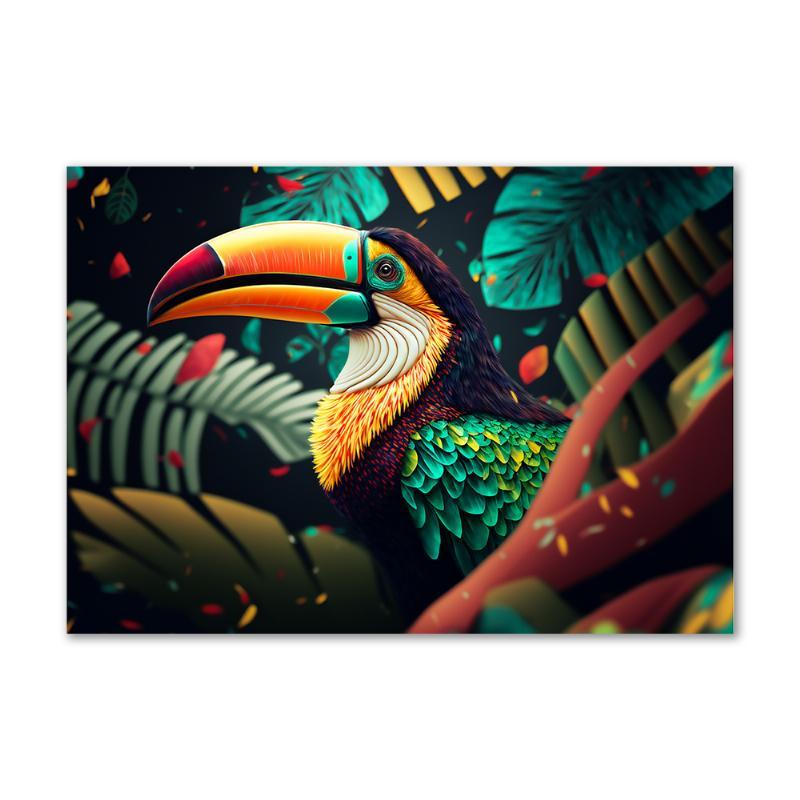Tucan – 70x100 cm – Uden svæveramme