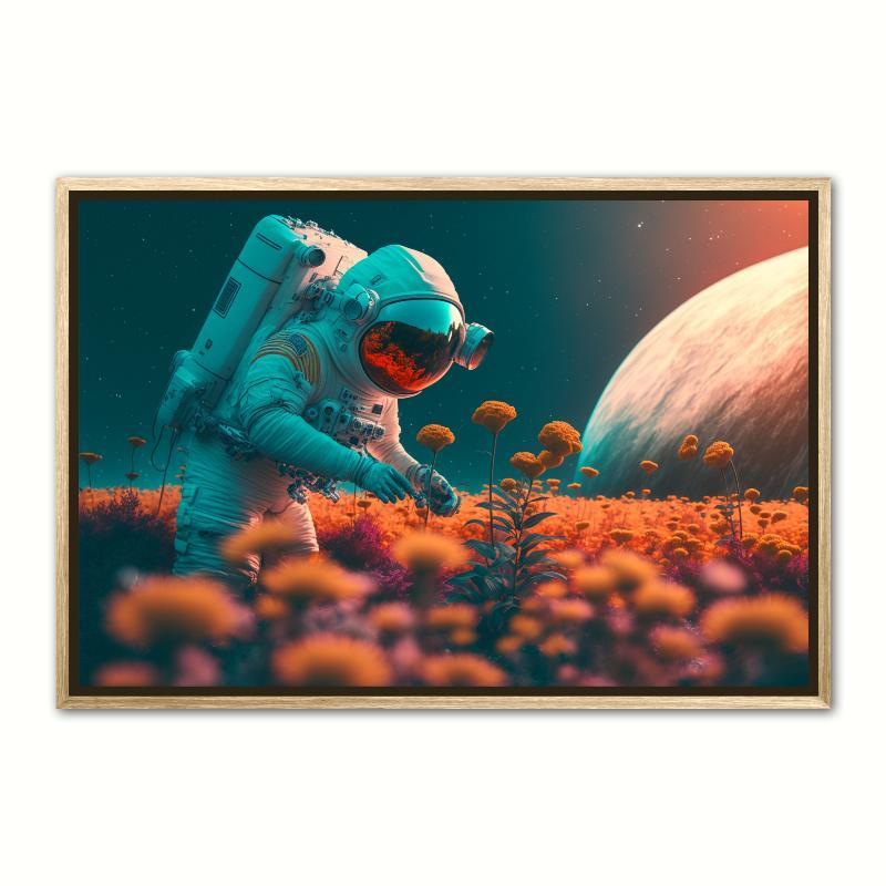 Plakat - Interstellar Orange 21 x 29,7 cm (A4)