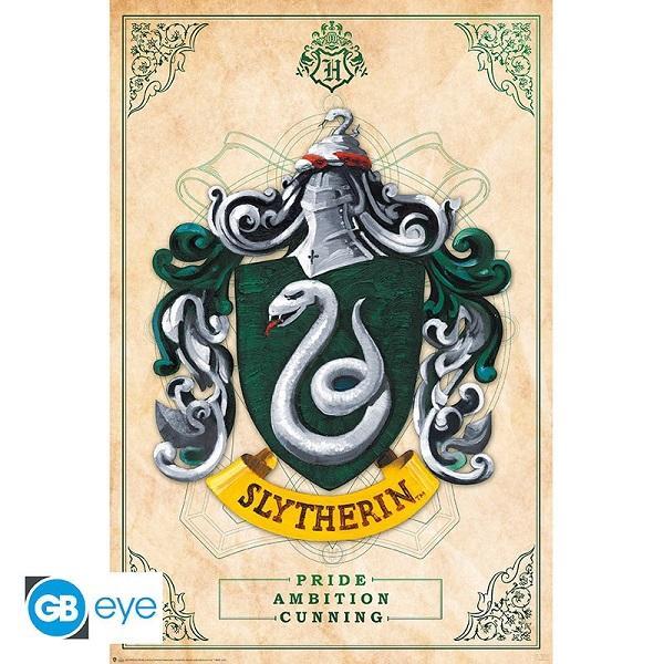 Harry Potter - Slytherin Plakat 61x91,5 cm
