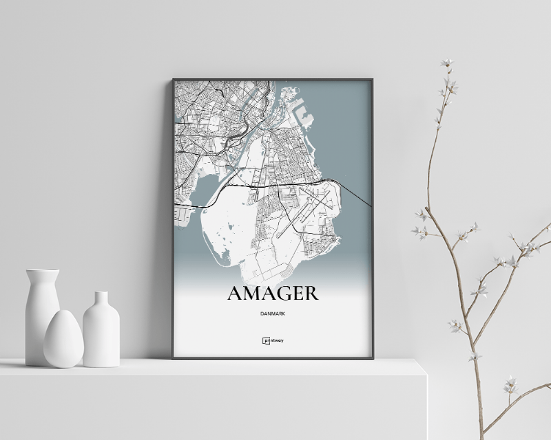 Amager Plakat 21×30 cm (A4)