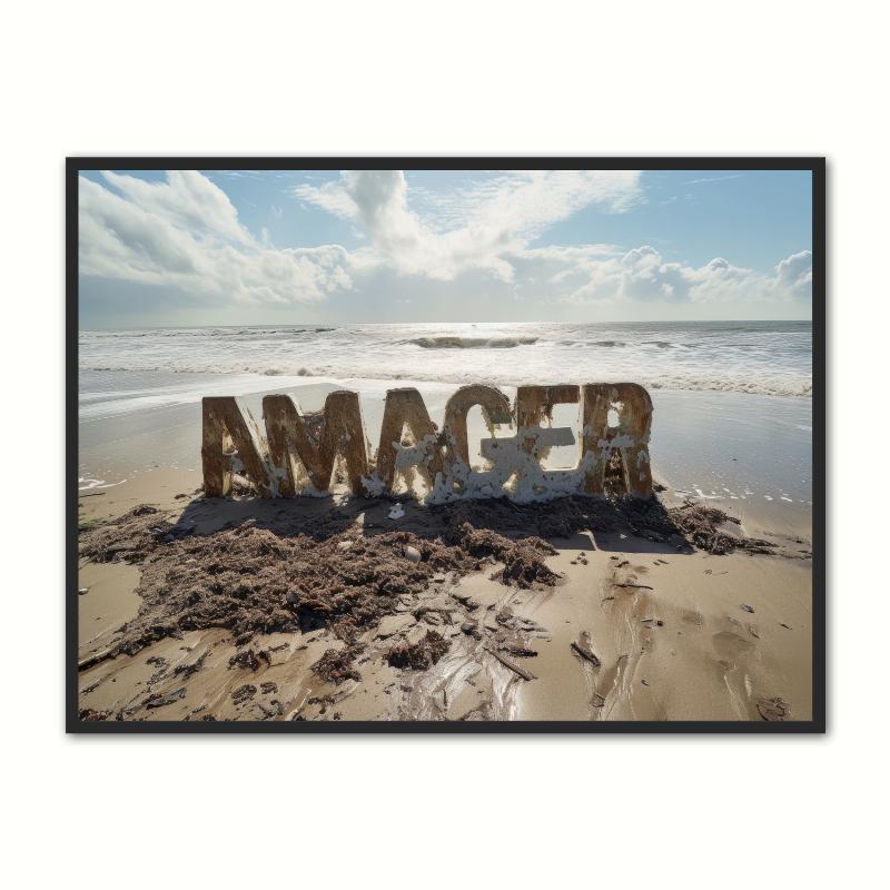 Amager Byplakat 21 x 29,7 cm (A4)