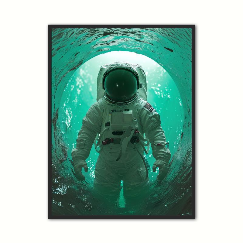 Astronautplakat Nr. 13 - A4 21 x 29,7 cm