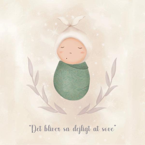 Lille Baby Plakat - Sovetid med Søvnplejersken