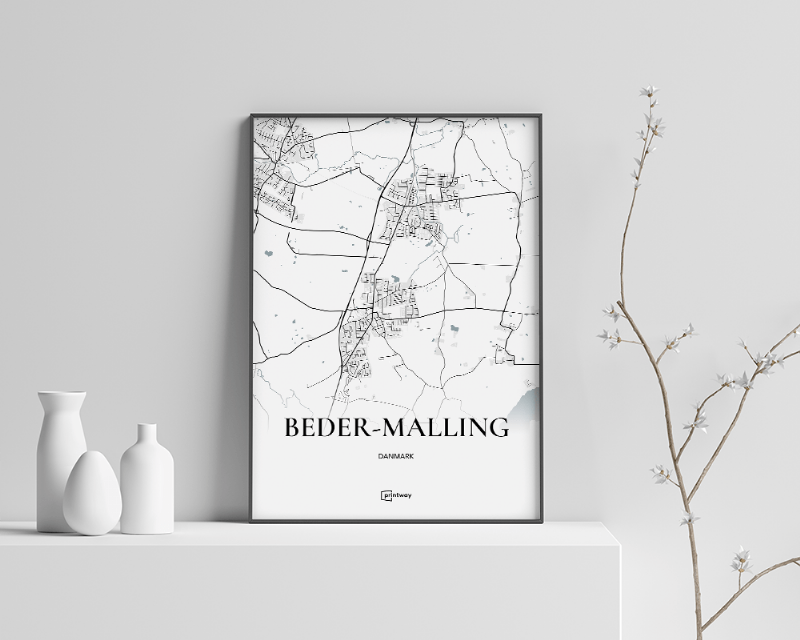Beder-Malling Plakat 21×30 cm (A4)