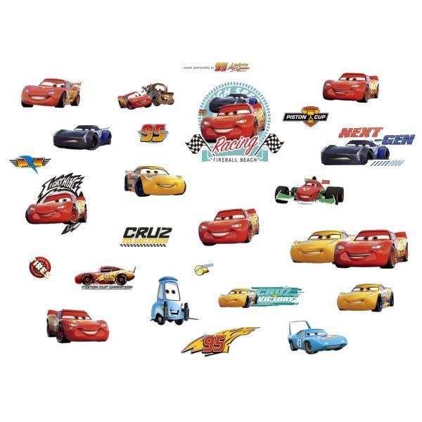 Sej Cars Racermærker til vægdekoration