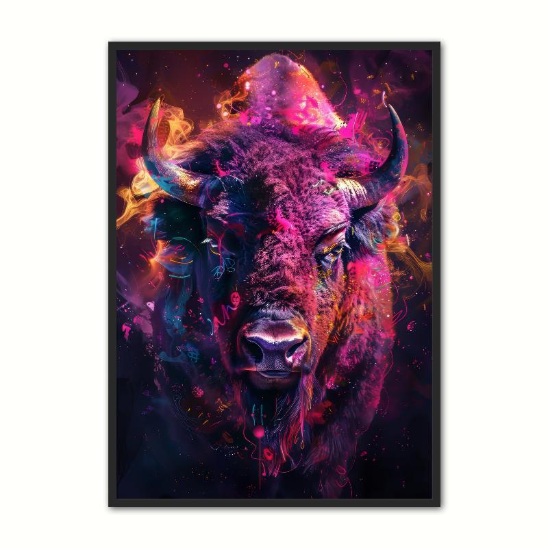 Bison plakat 21 x 29,7 cm (A4)