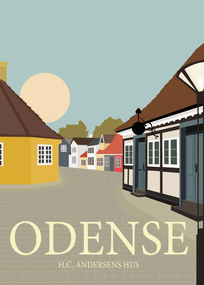 Odense af Rikke Axelsen - Dansk Kunstværk