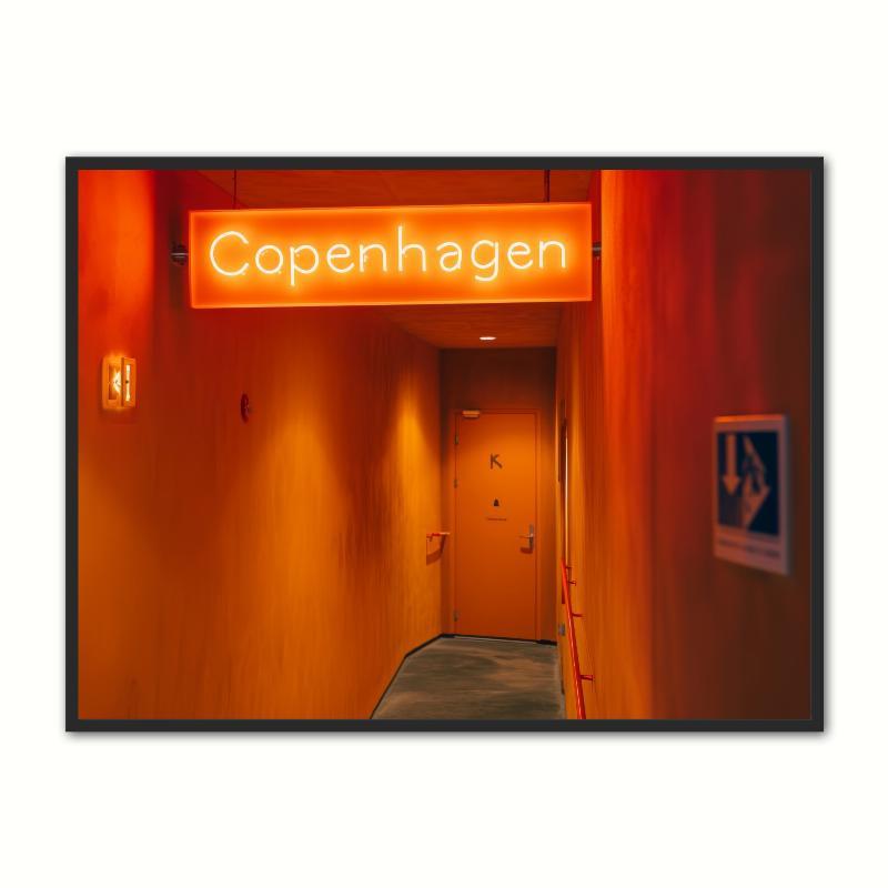 København Plakat 2 – Byplakat A4 21 x 29,7 cm