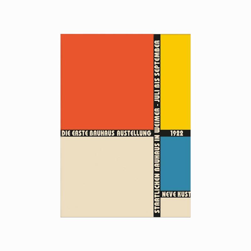 Bauhaus Udstillingsplakat 1922