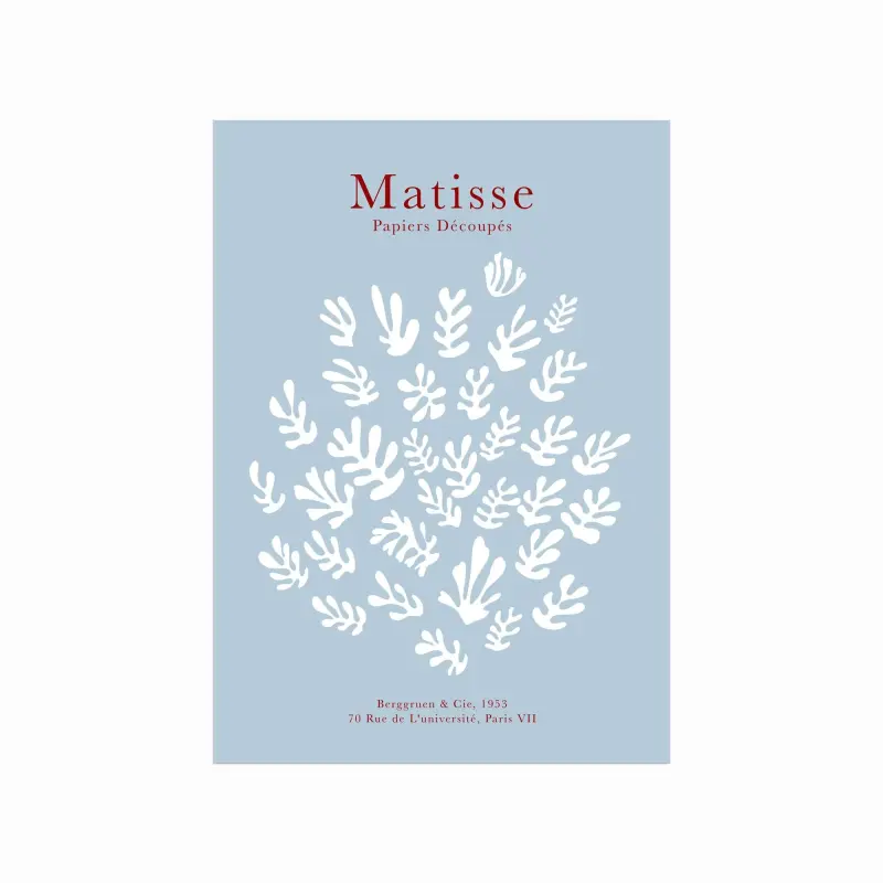Henri Matisse plakat - Papiers Découpés 03