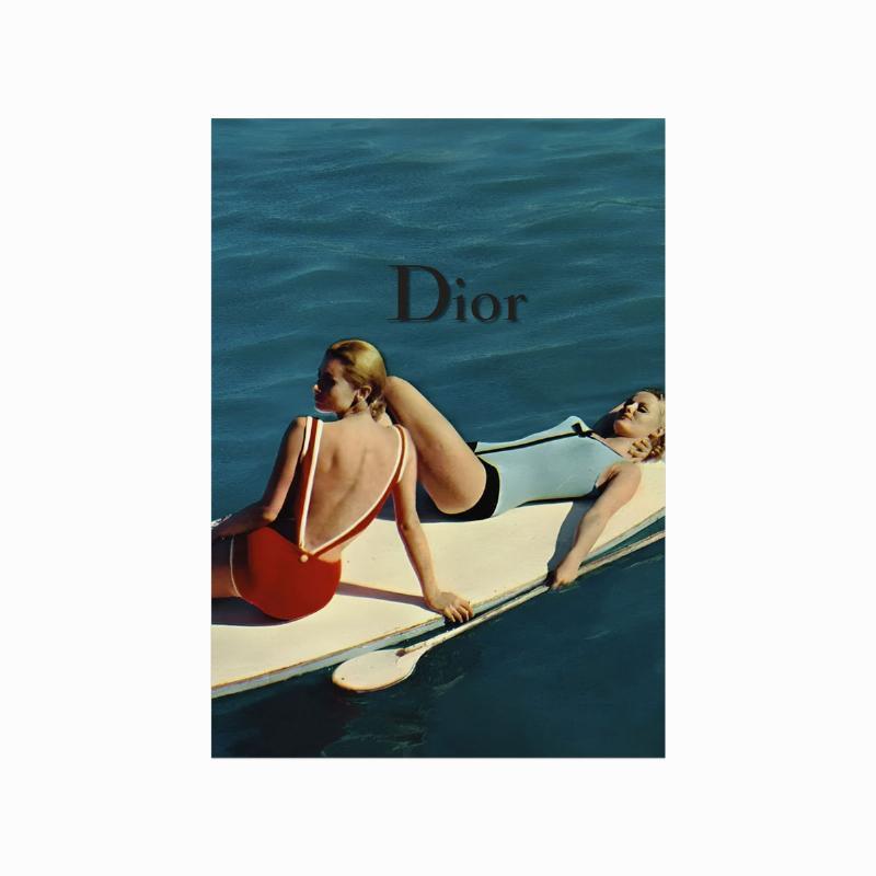 Modeplakat Dior (Solbrun)