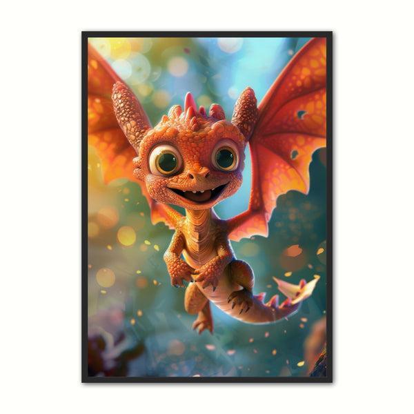 Drageplakat 46 – Plakat til børn