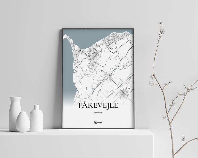 Fårevejle Plakat 21×30 cm (A4)