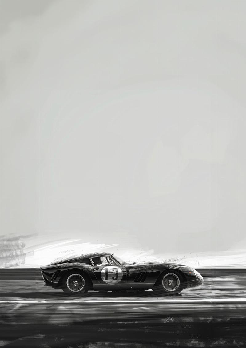 Ferrari version 01 af Rasmus Lassen