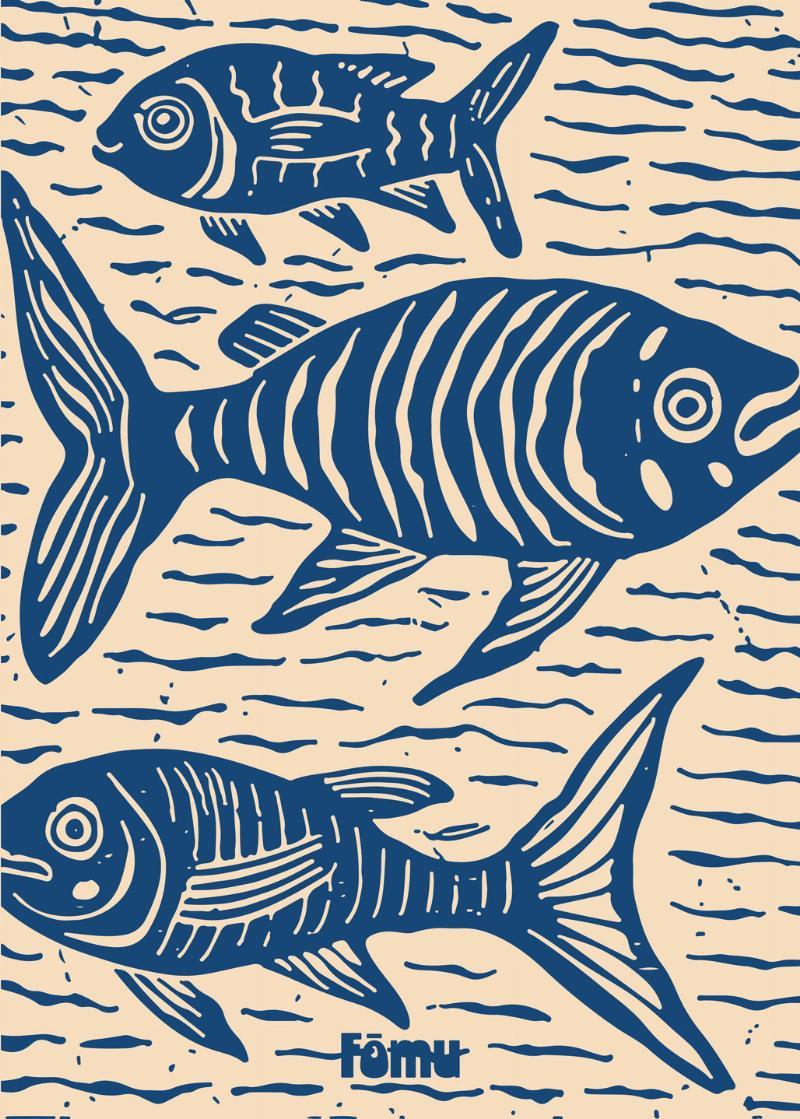 Fisk Lino 1 af Fōmu Illustrationer