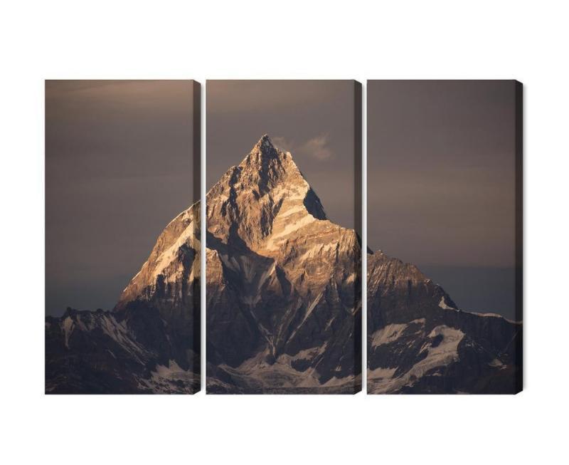 Himalaya Top i Nepal - Flerdelt Lærred