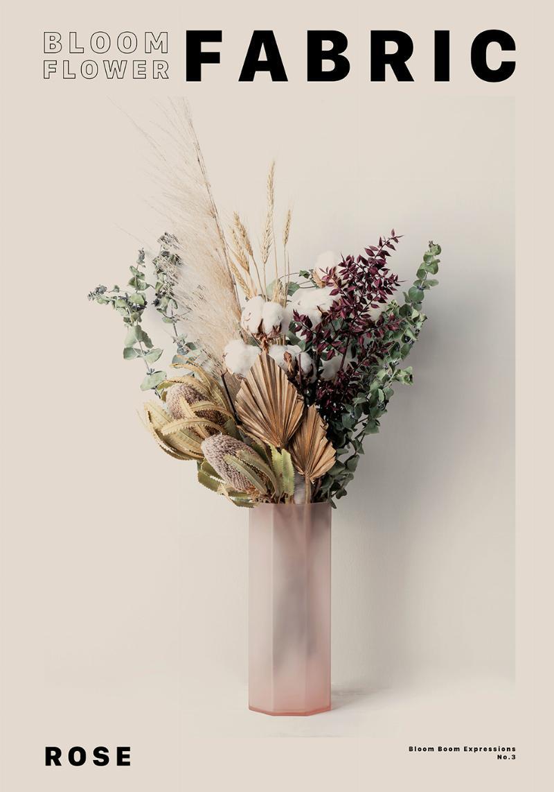 Blomstrende Stofrose fra Plakatwerket