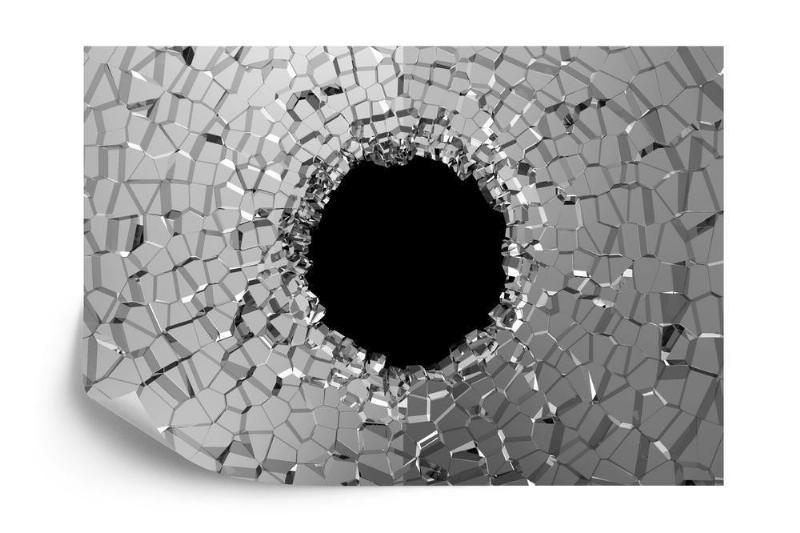 Fototapet - Abstrakt 3D Tunnel Design