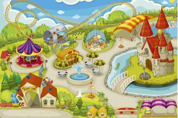 Fototapet - Smuk Park