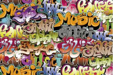 Fototapet med Graffiti Kunst
