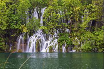 Fototapet - Plitvice Søer