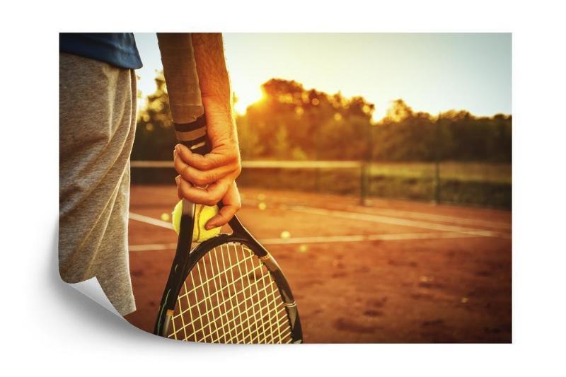 Fototapet - Tennisspiller i aktion