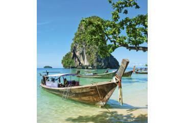 Fototapet - Thailand Båd