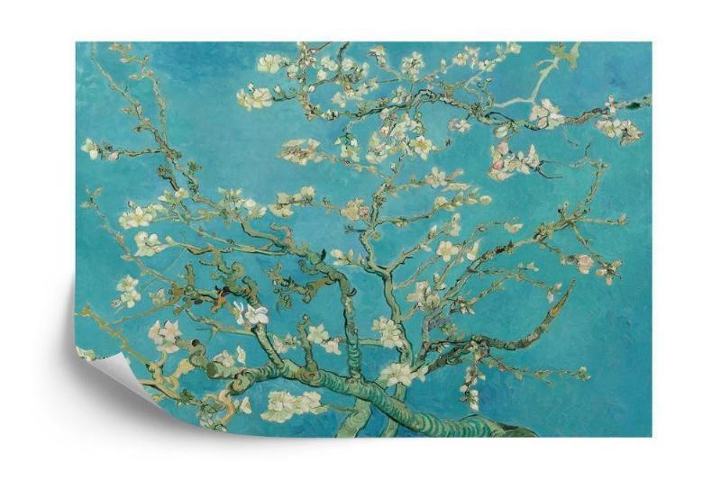 Fototapet – Van Gogh blomster i turkis