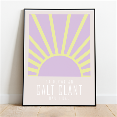 GALT GLANT DAW PASTEL - KUNSTPLAKAT