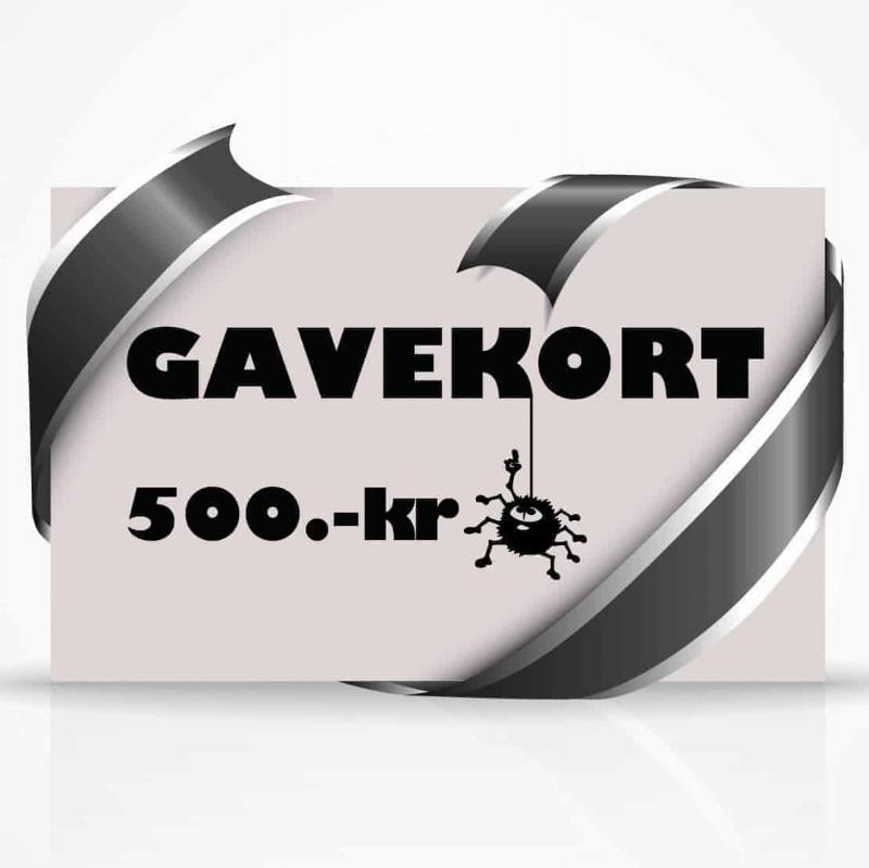 Gavekort - Væghængt klistermærke