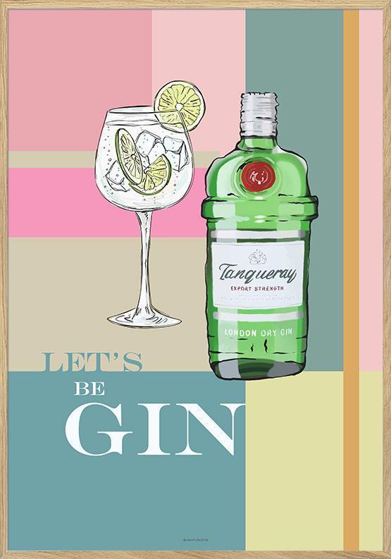 Gin & Tonic kunstplakat