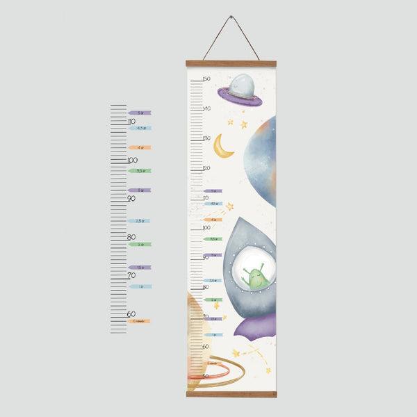 Lille Højdemåler Plakat – Rumvæsen & Ufo