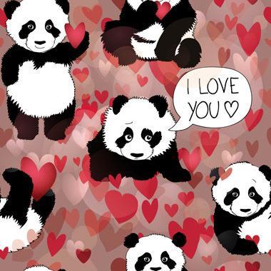 Panda elsker dig af Illux Kids