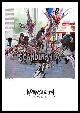 Skandinavien af Hornsleth, 230g Kunstpapir, 50x70 cm