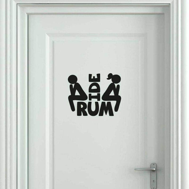 Ide Rum - Væggklistermærke