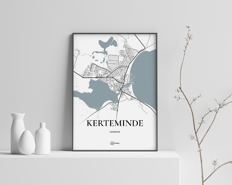 Kerteminde Plakat 21×30 cm (A4)