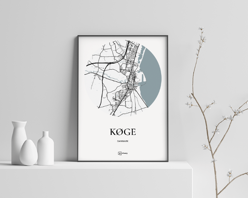 Køge Plakat 21×30 cm (A4)