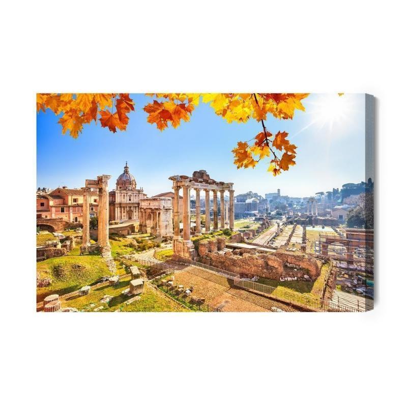 Lærred - Forum Romanum i Rom