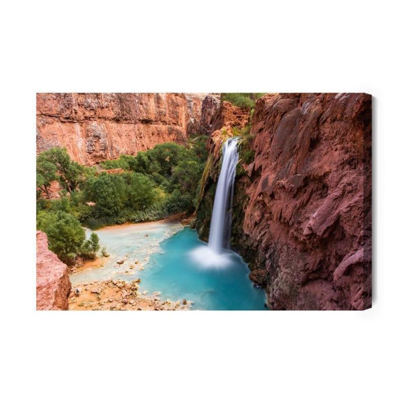 Lærred - Havasu Falls i Arizona