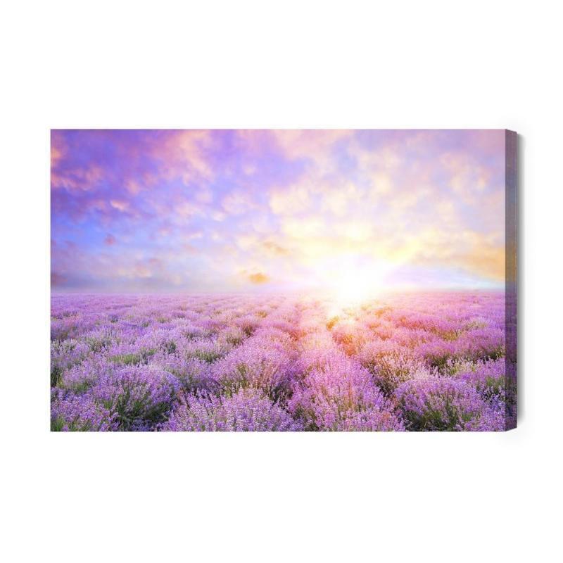 Pastel Lavendel Lærred til Kunst