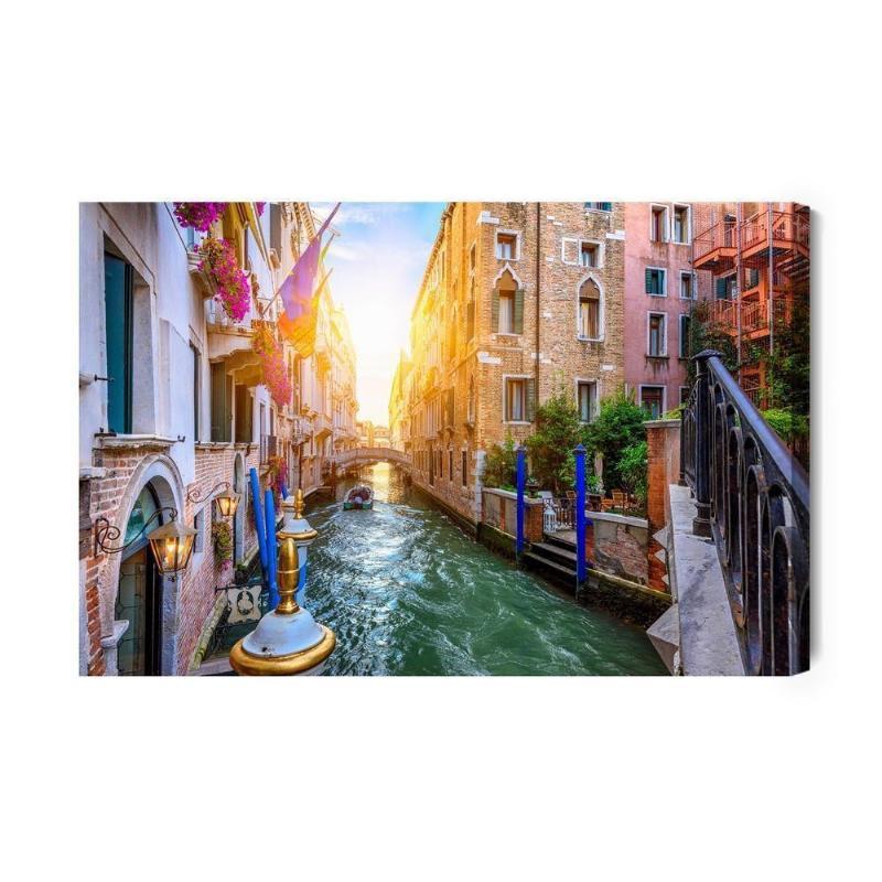 Venedig i sin skønhed - Lærred Kunsttryk