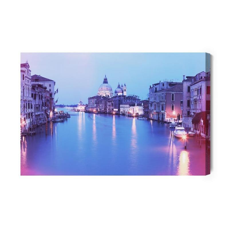 Lærred - Aftenstemning i Venedig