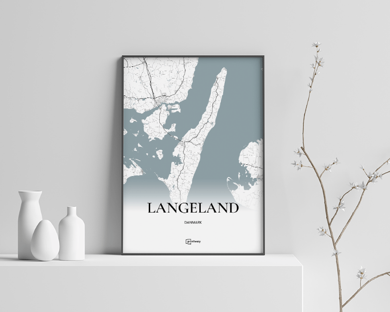 Langeland Plakat 21×30 cm (A4)
