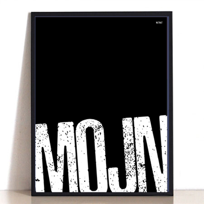MOJN SORT - Elegant Sort T-shirt